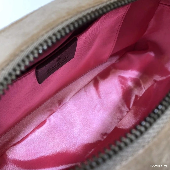 First bag ru matelassé bag Gucci shoulder Marmont GG small 0810